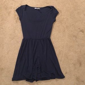 Navy Blue Romper